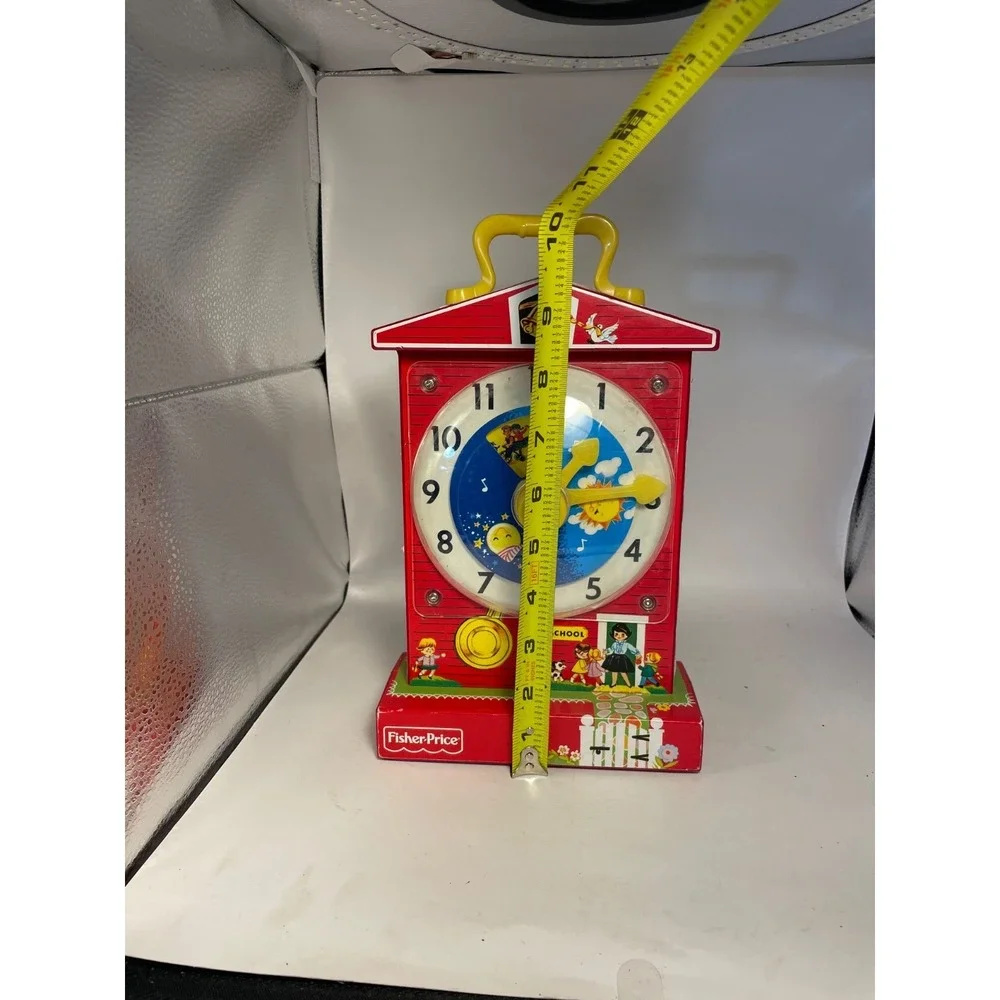 2009 FISHER PRICE music box teaching  CLOCK-# 998-VTG
